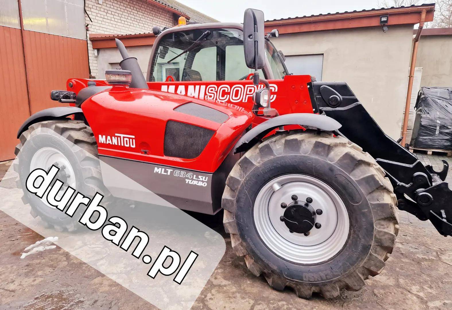 Ładowarka teleskopowa Manitou MLT 634 po serwisie Durban